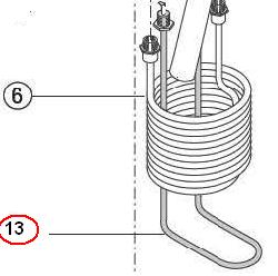 Tank Heater Kit, 1600W 200V