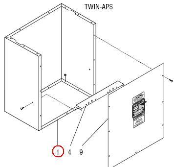 Housing, Trunk W/Decals