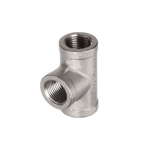 TEE-3/8NPT FEMALE SS