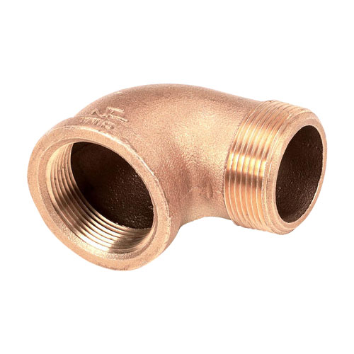 ELBOW 1-1/2 90 DEG. STREET BRASS